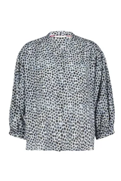 DiDi Blouse Senna Painted dot print- Blouses