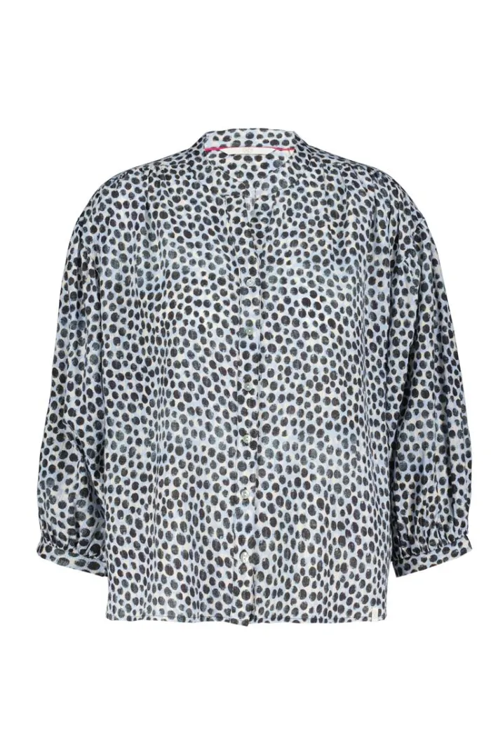 DiDi Blouse Senna Painted dot print- Blouses