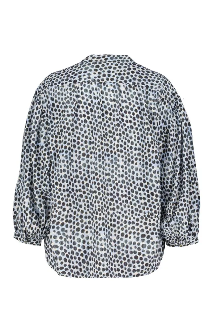 DiDi Blouse Senna Painted dot print- Blouses