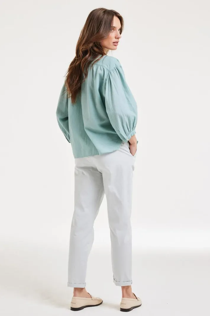 DiDi Blouse Senna Surf green- Blouses