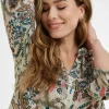 DiDi Blouse Sofia Jungle vibe print- Blouses