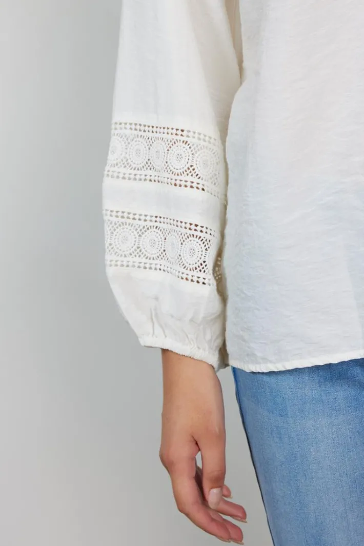 DiDi Blouse Soleil Offwhite- Blouses
