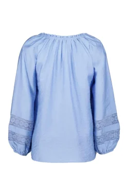 DiDi Blouse Soleil Placid blue- Blouses