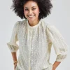 DiDi Blouse Tale in ecru- Blouses