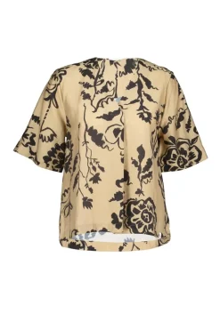 DiDi Blouse Tess Bouquet hunt print- Blouses
