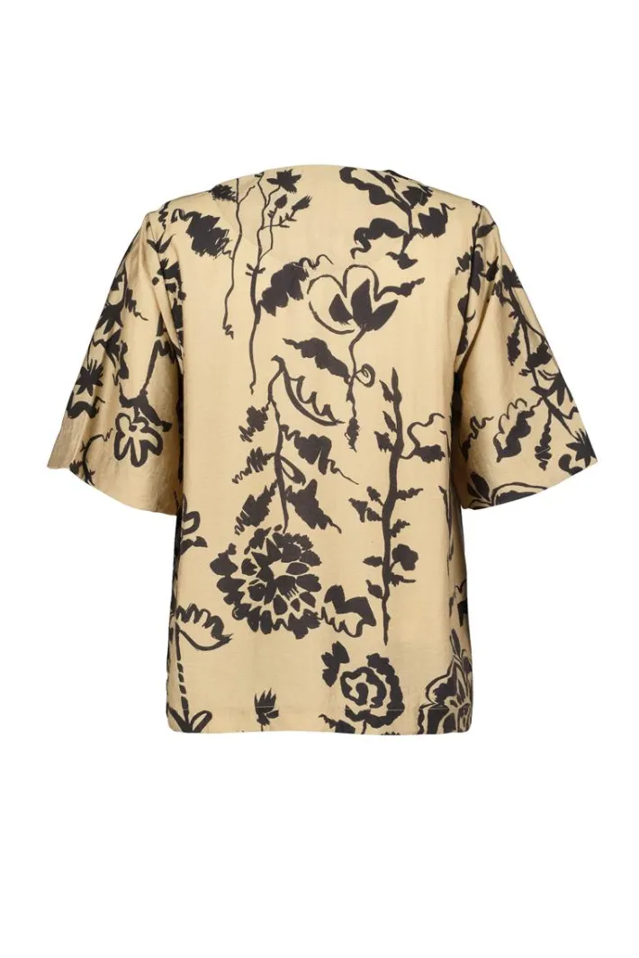 DiDi Blouse Tess Bouquet hunt print- Blouses