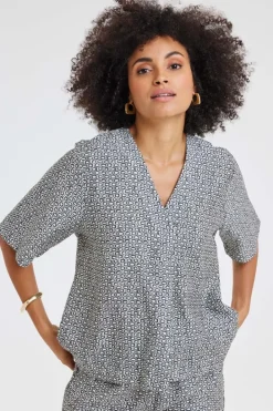 DiDi Blouse Tess Separe print- Blouses