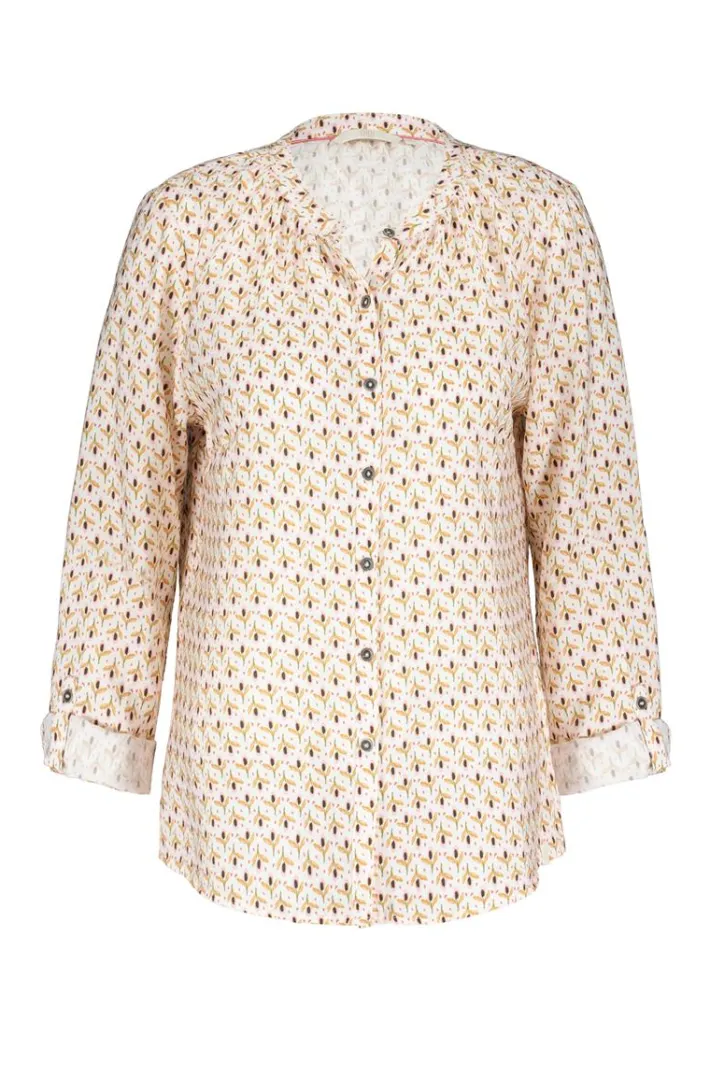 DiDi Blouse Tyla Offwhite Pixie print- Blouses