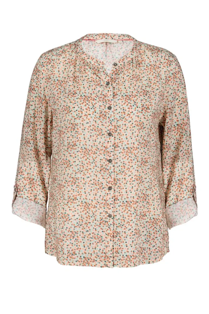 DiDi Blouse Tyla Pink Fuji XS print- Blouses