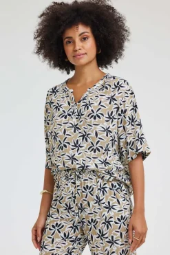 DiDi Blouse Vaya Shade print- Blouses