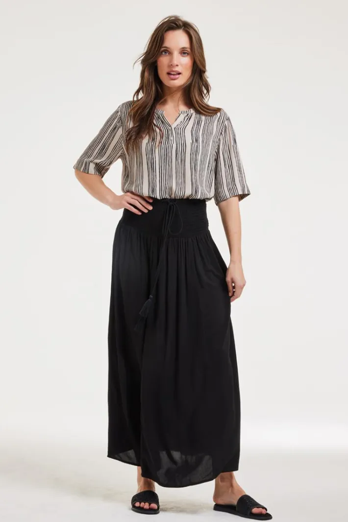 DiDi Blouse Vaya Wavy print- Blouses