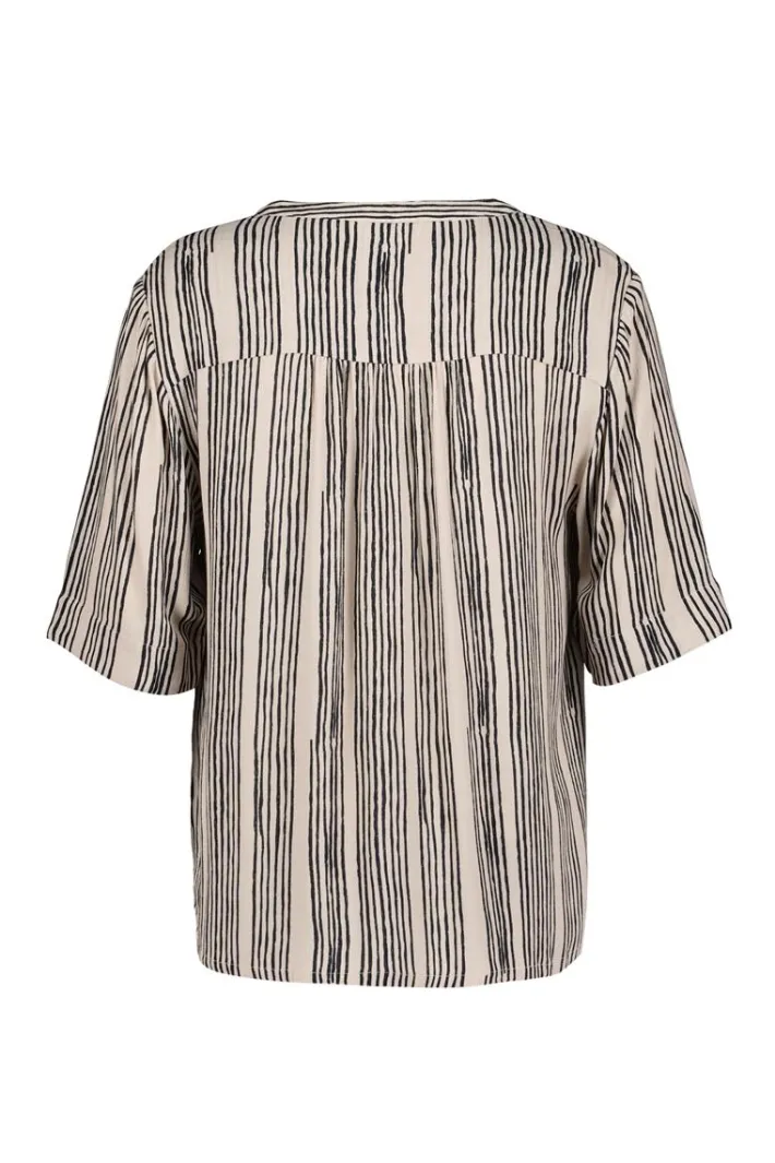 DiDi Blouse Vaya Wavy print- Blouses