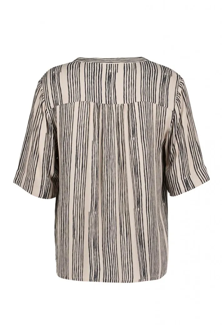 DiDi Blouse Vaya Wavy print- Blouses