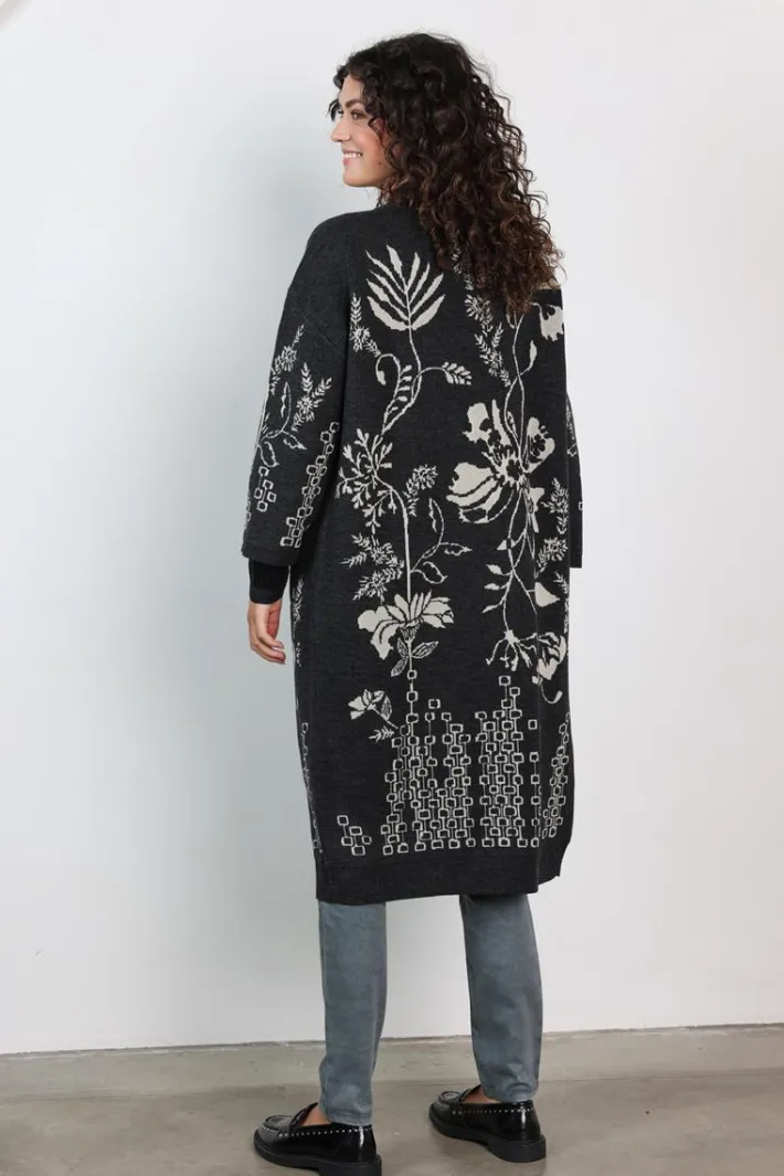 DiDi Cardigan Ensemble Grey Ensemble panel- Truien & Vesten | Cardigans