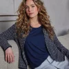 DiDi Cardigan Louisa Dark blue- Truien & Vesten | Cardigans