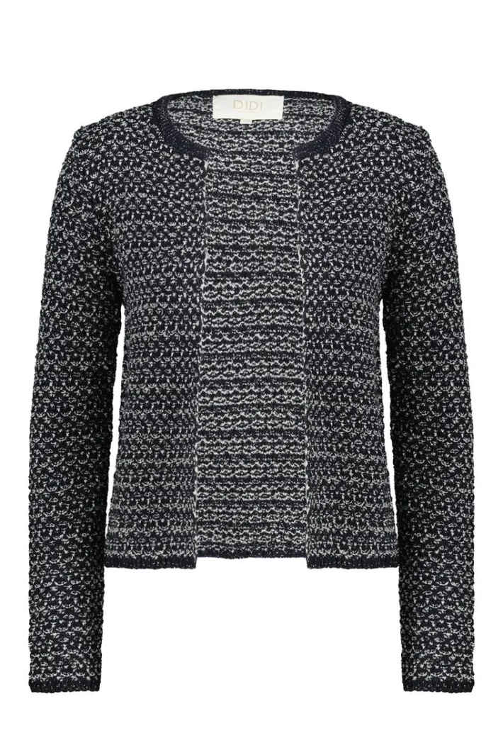 DiDi Cardigan Louisa Dark blue- Truien & Vesten | Cardigans
