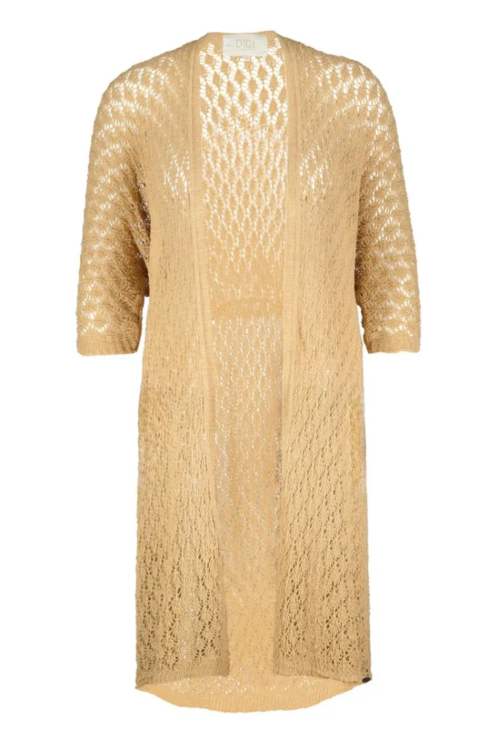 DiDi Cardigan Zita Light sand- Truien & Vesten | Cardigans