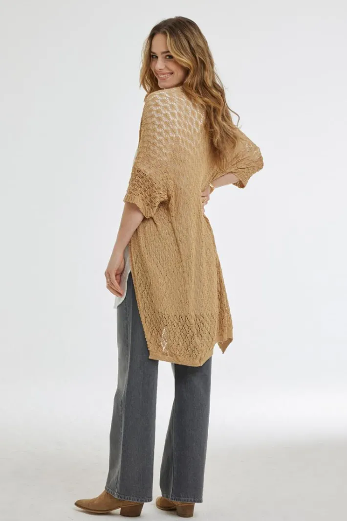 DiDi Cardigan Zita Light sand- Truien & Vesten | Cardigans