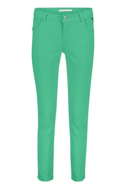 DiDi Cropped 7/8 pants in Green Spruce- Lange Broeken