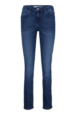 DiDi Denim pants Liv slim fit Dark blue- Denim | Lange Broeken