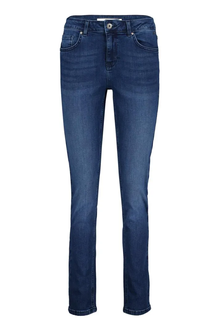 DiDi Denim pants Liv slim fit Dark blue- Denim | Lange Broeken
