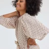 DiDi Dress Dalina Offwhite Pixie print- Jurken & Tunieken