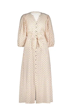 DiDi Dress Dalina Offwhite Pixie print- Jurken & Tunieken