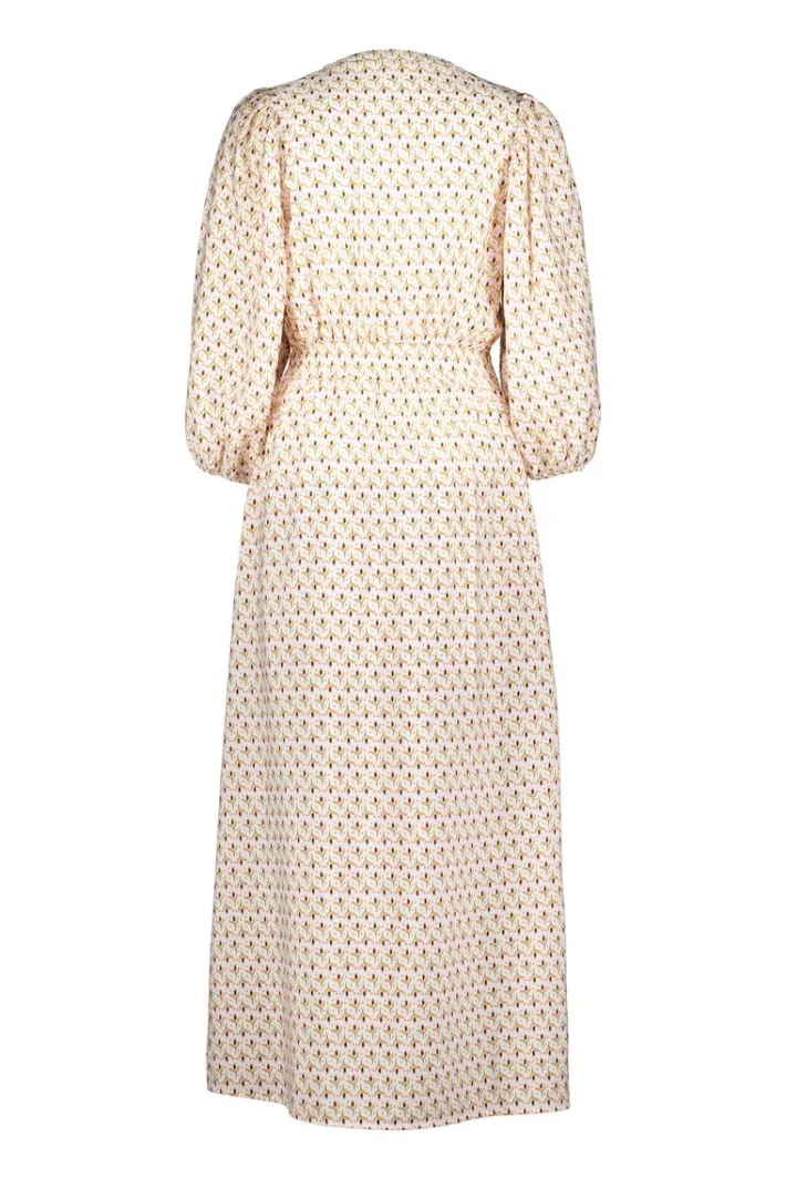 DiDi Dress Dalina Offwhite Pixie print- Jurken & Tunieken