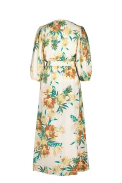 DiDi Dress Dalina Offwhite Rising sun print- Jurken & Tunieken