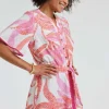 DiDi Dress Dayla Pink Bahia print- Jurken & Tunieken