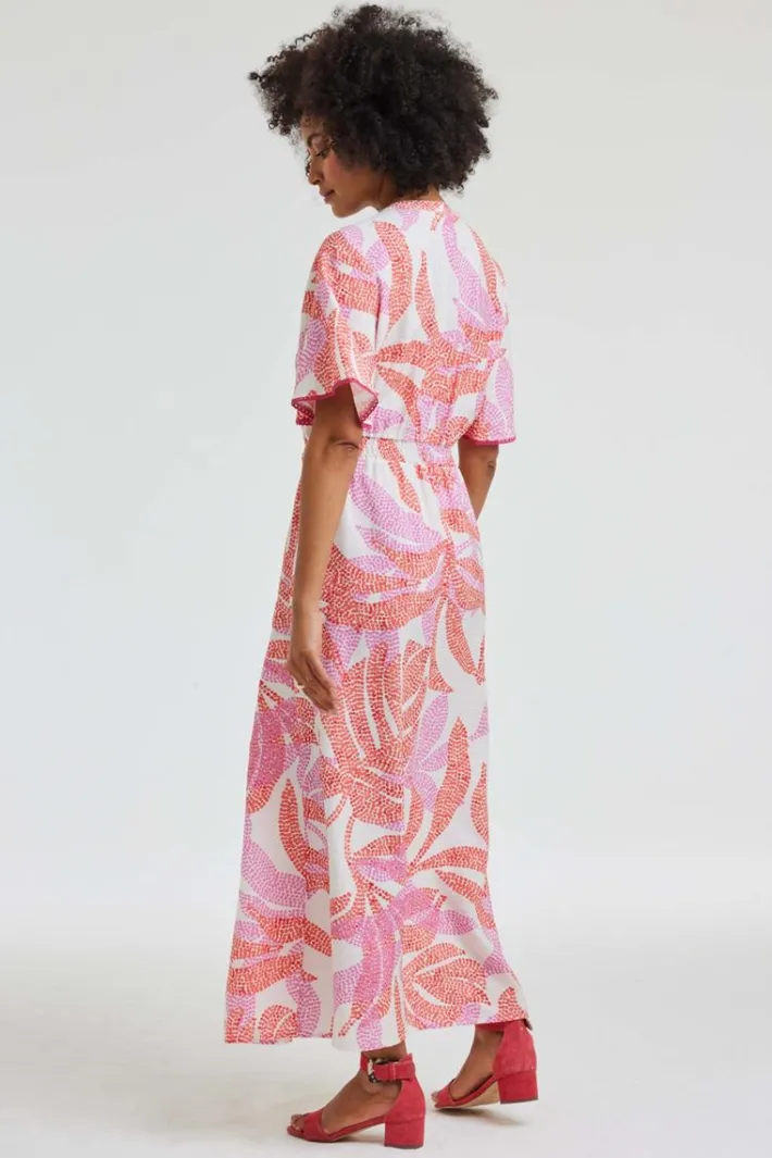 DiDi Dress Dayla Pink Bahia print- Jurken & Tunieken