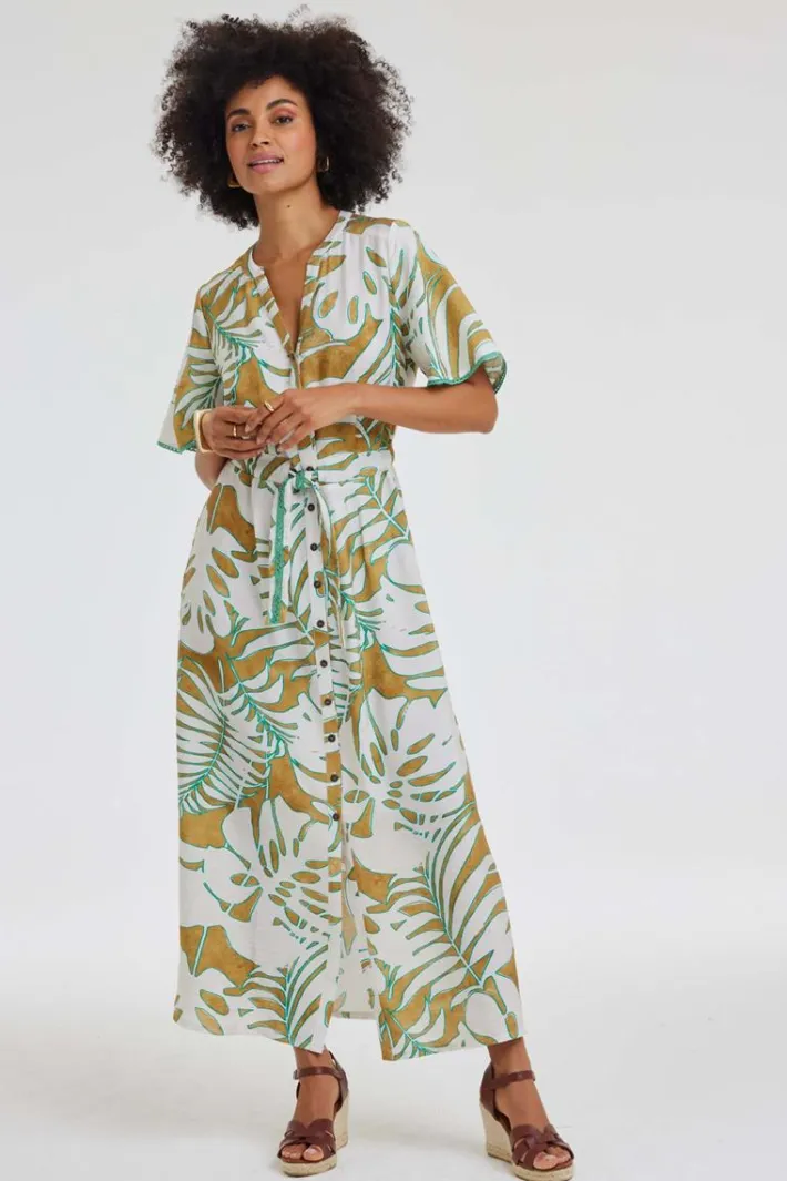 DiDi Dress Dayla Safari print- Jurken & Tunieken