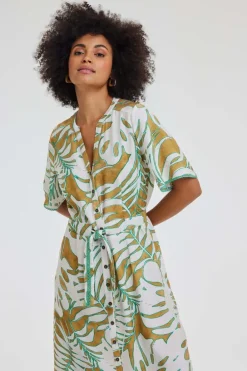 DiDi Dress Dayla Safari print- Jurken & Tunieken