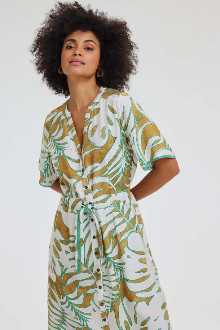 DiDi Dress Dayla Safari print- Jurken & Tunieken
