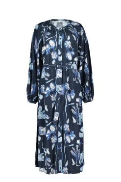 DiDi Dress Divine Darkblue Ambiance print- Jurken & Tunieken