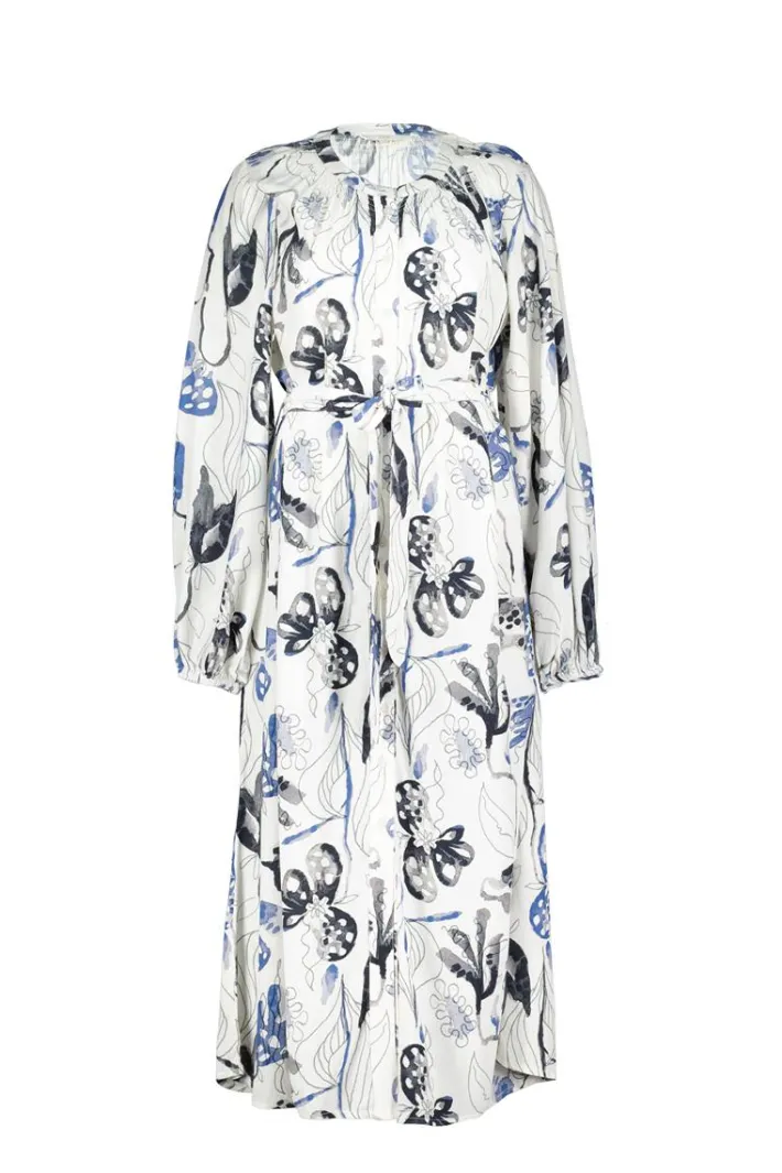 DiDi Dress Divine Offwhite Ambiance print- Jurken & Tunieken