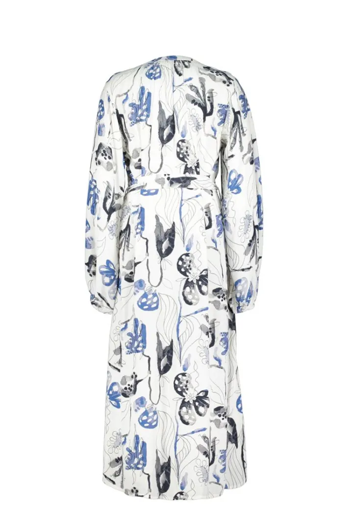 DiDi Dress Divine Offwhite Ambiance print- Jurken & Tunieken