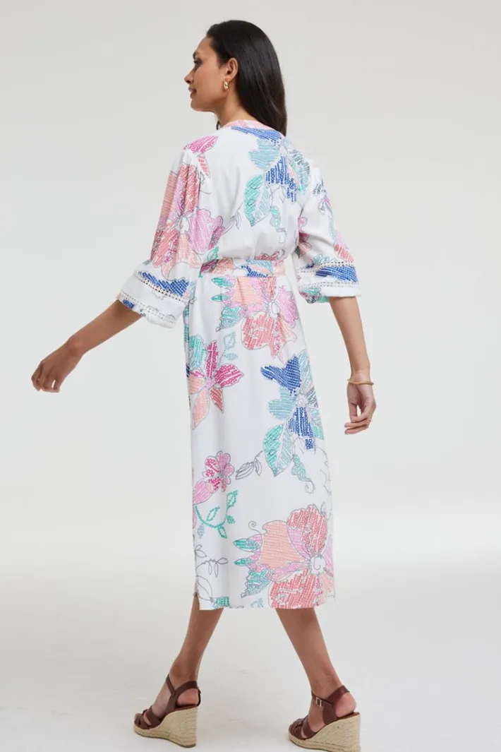 DiDi Dress Dizzy Bitmap print- Jurken & Tunieken