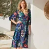 DiDi Dress Dizzy Botanic spice print- Jurken & Tunieken
