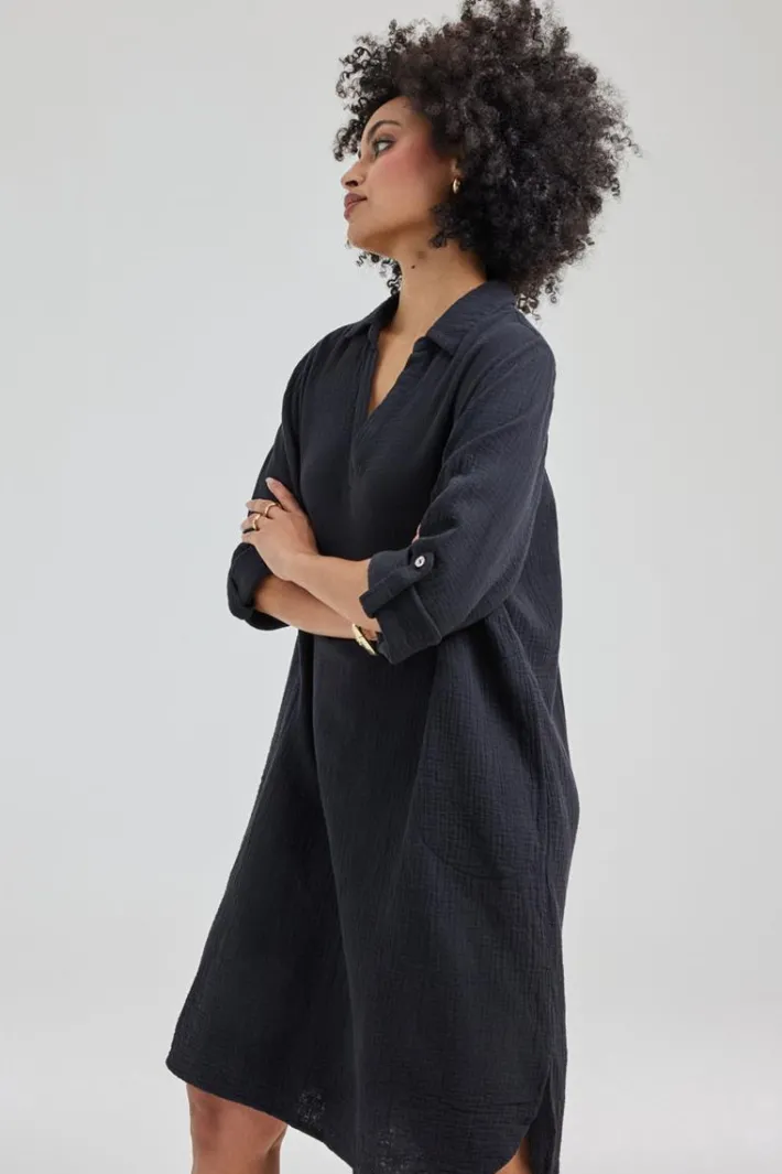 DiDi Dress Grace in Black- Jurken & Tunieken