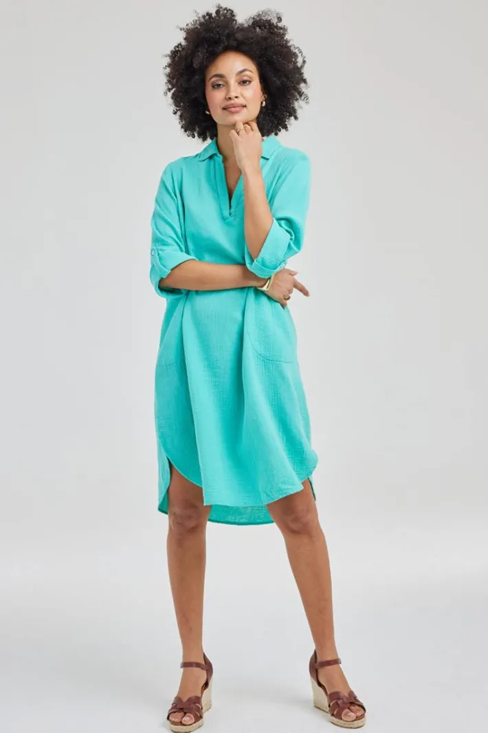 DiDi Dress Grace in Electric green- Jurken & Tunieken