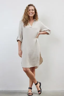 DiDi Dress Grace in Feather grey- Jurken & Tunieken