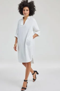 DiDi Dress Grace in Snow white- Jurken & Tunieken