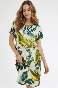 DiDi Dress Jacky Amazone print- Jurken & Tunieken