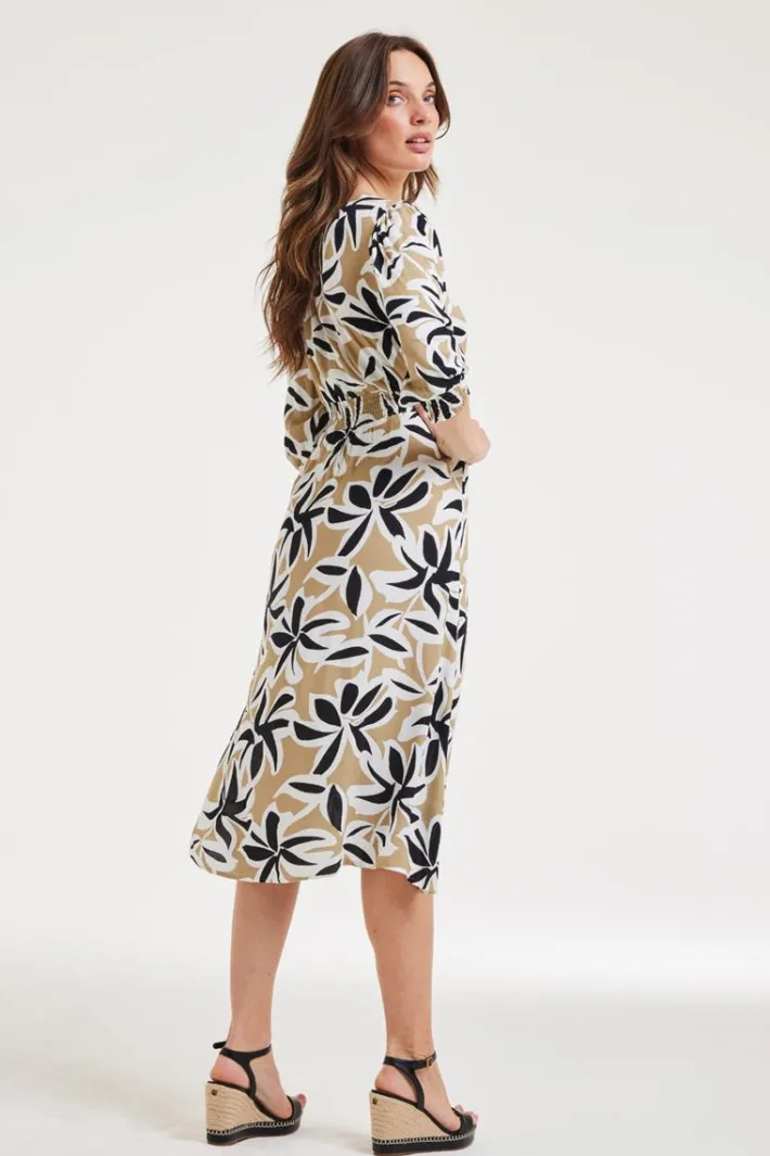DiDi Dress Jade Shade print- Jurken & Tunieken