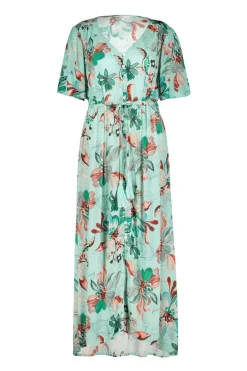 DiDi Dress Jazzy Ocean green Reflection print- Jurken & Tunieken