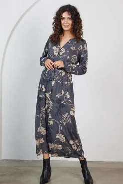 DiDi Dress Joyful Grey Ensemble print- Jurken & Tunieken