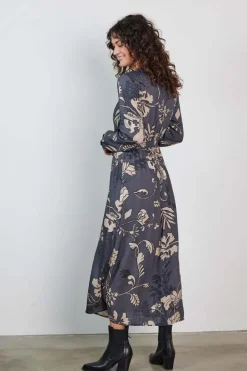 DiDi Dress Joyful Grey Ensemble print- Jurken & Tunieken