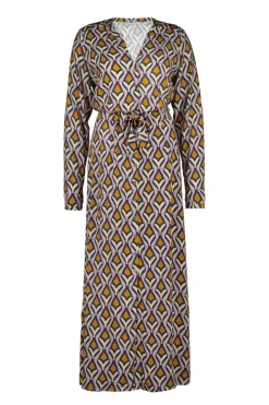 DiDi Dress Joyful in offwhite with Cosmic dreams print- Jurken & Tunieken