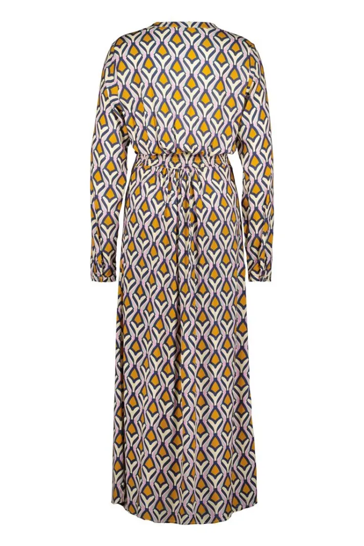 DiDi Dress Joyful in offwhite with Cosmic dreams print- Jurken & Tunieken